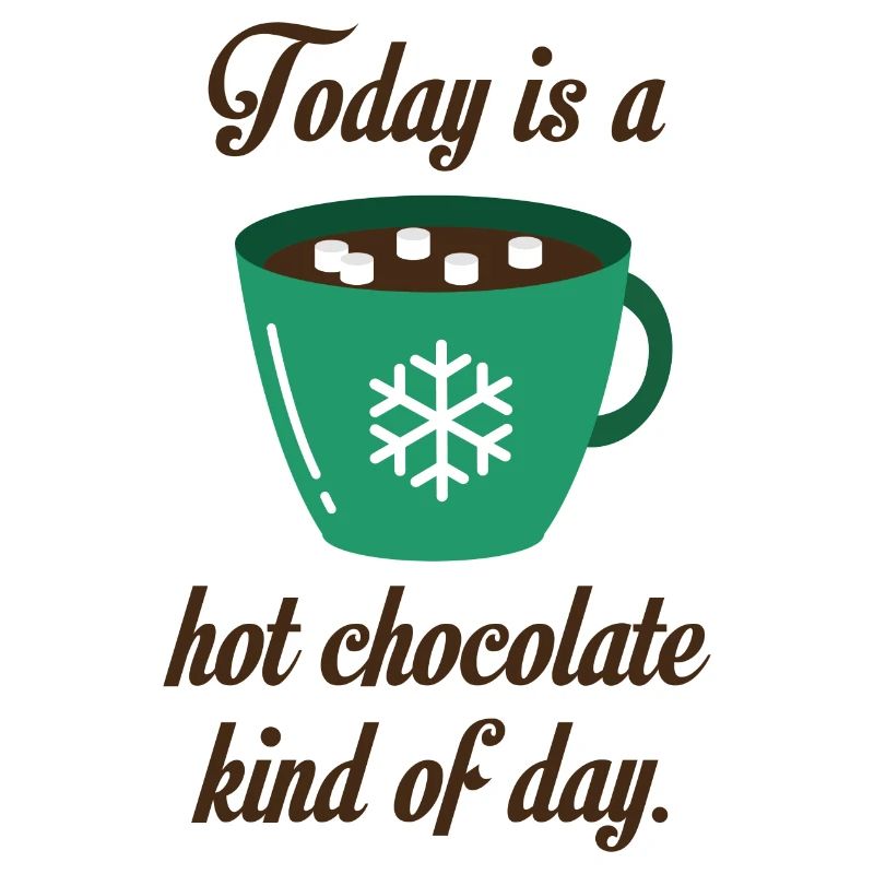 Aujourd’hui est une sorte de chocolat chaud de jour