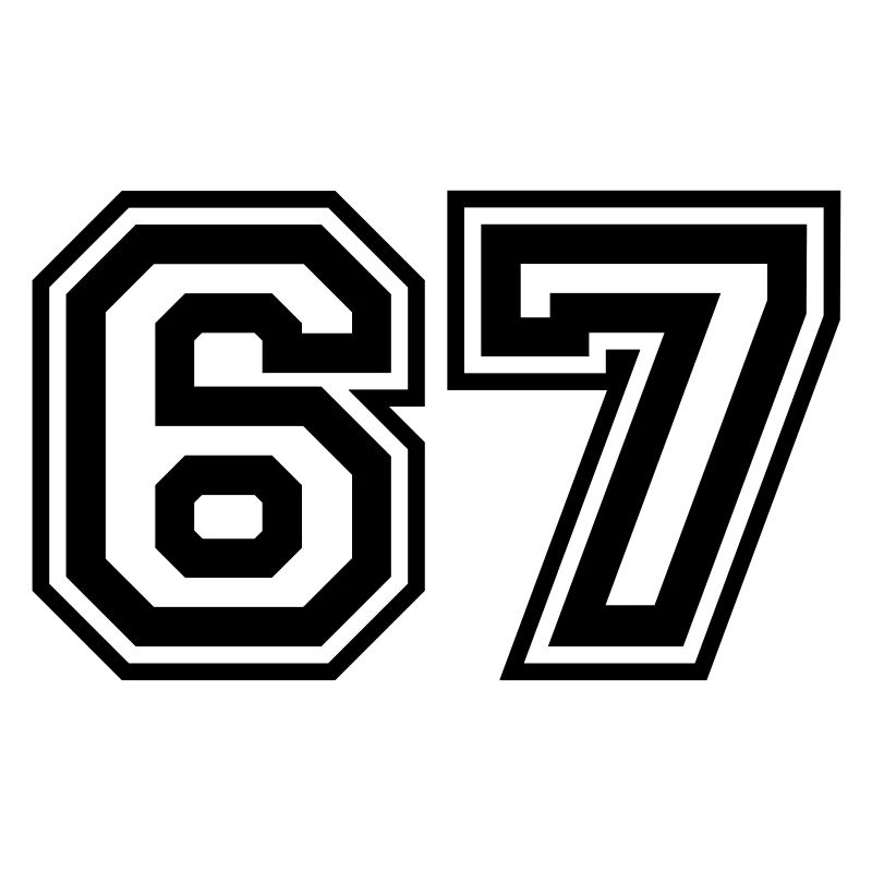 67 Numéro de numéro