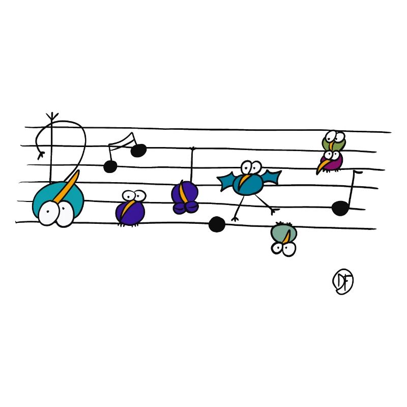 Birds make music