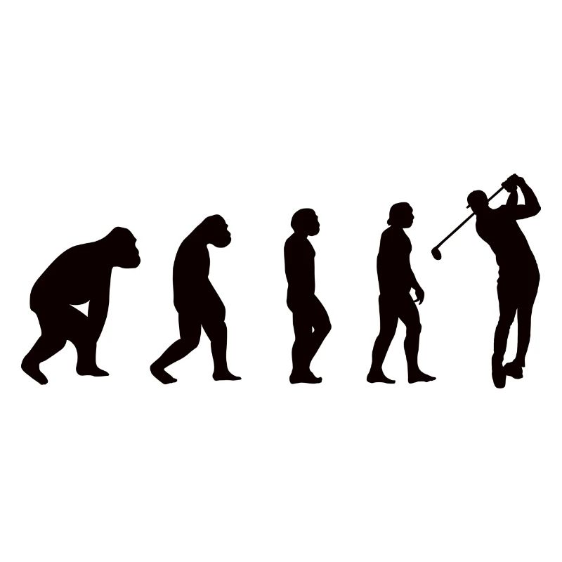 Golfschläger Golfer Sport Golf Evolution Golfball