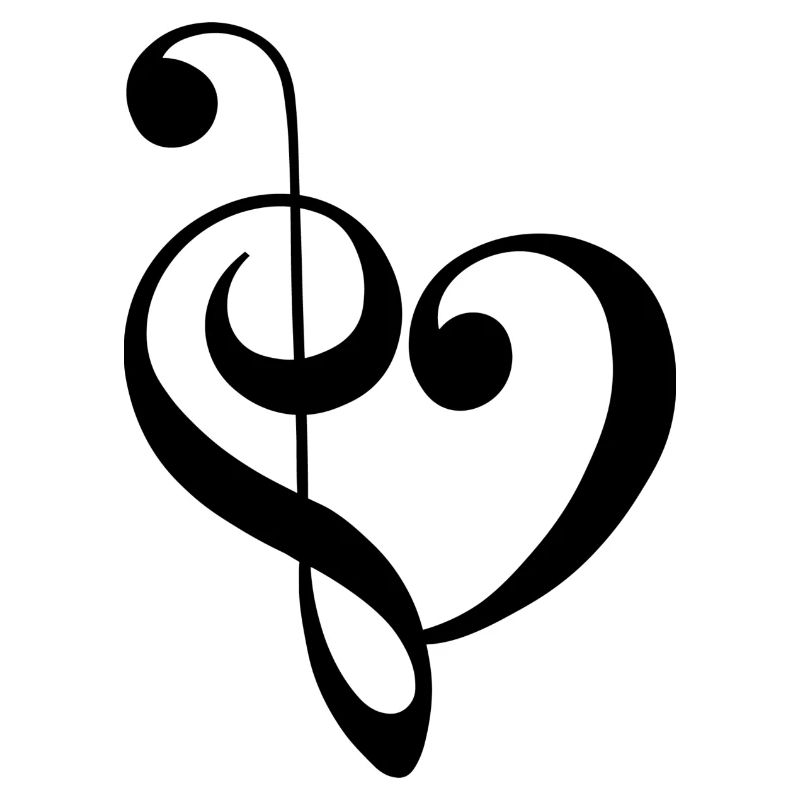 Clef heart