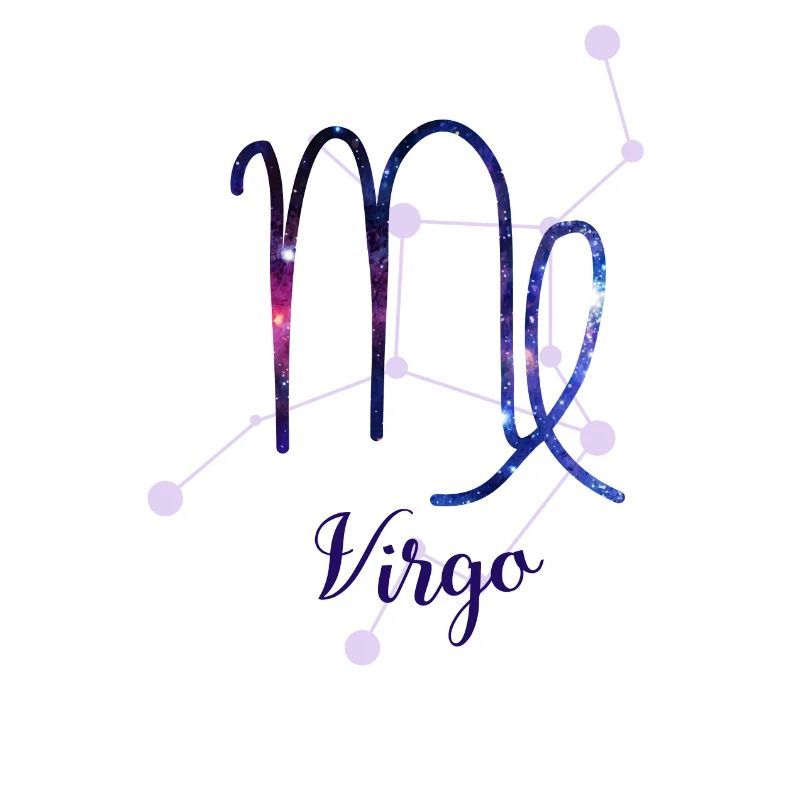 Vierge Horoscope Géométrique