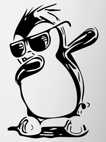 Cute Dabbing Penguin