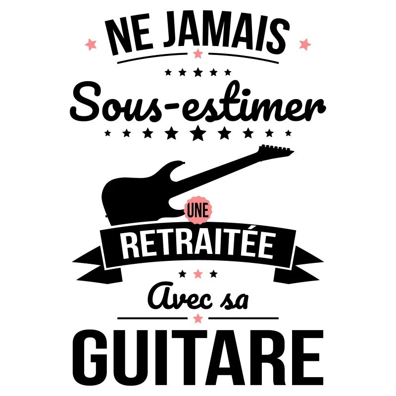 Sous-estimer une retraitée avec sa guitare