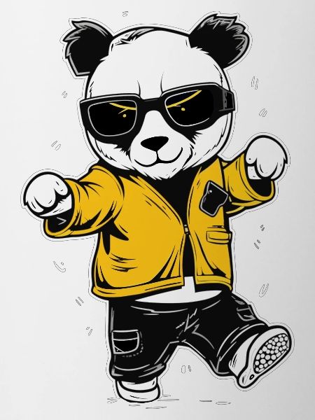 Panda dansant