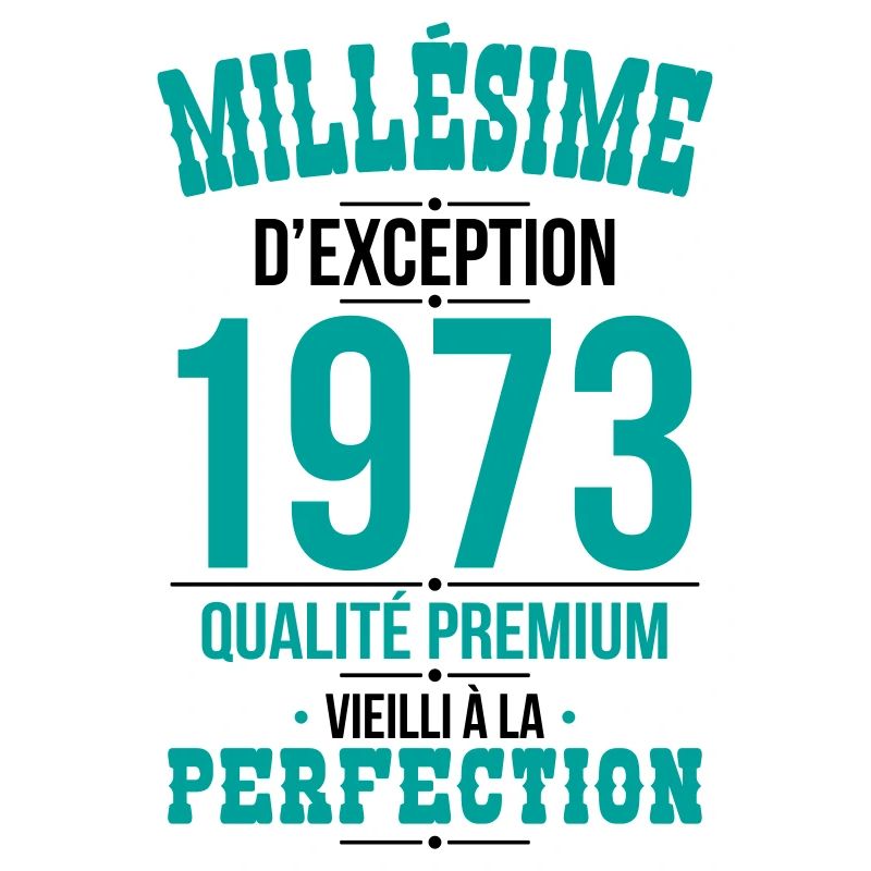 Anniversaire 50 ans - Millésime d'Exception 1973