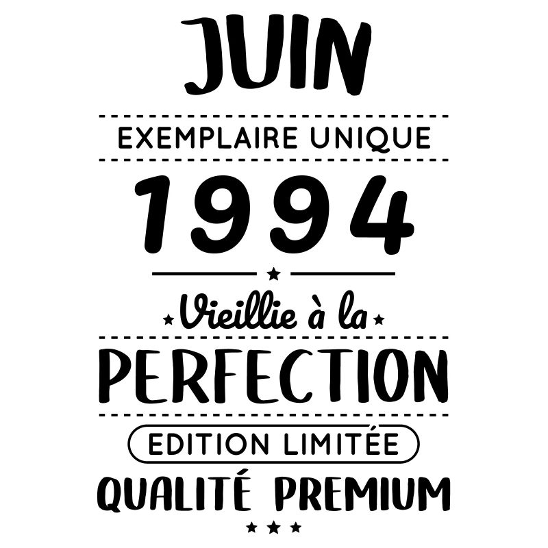30-jähriges Jubiläum - Juni 1994 Perfektion