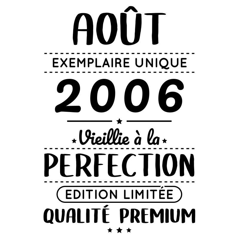 18-jähriges Jubiläum - August 2006 Perfektion