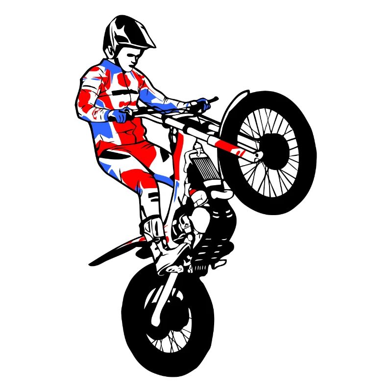 Motorrad Trial - Motorcycle Trial