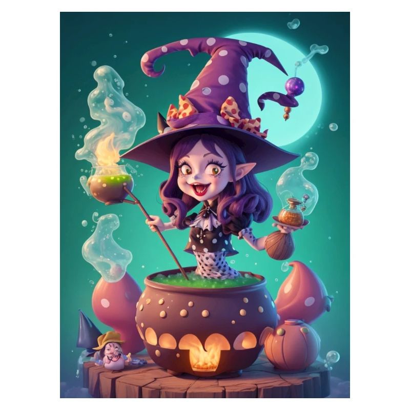 Whimsical witch