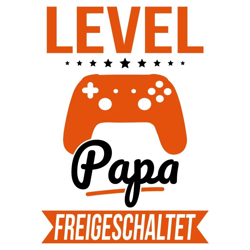 Level Dad Unlocked - Gift Idea Father's Day