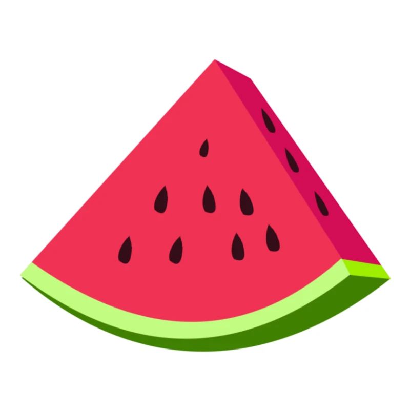 Wassermelone-Scheibe