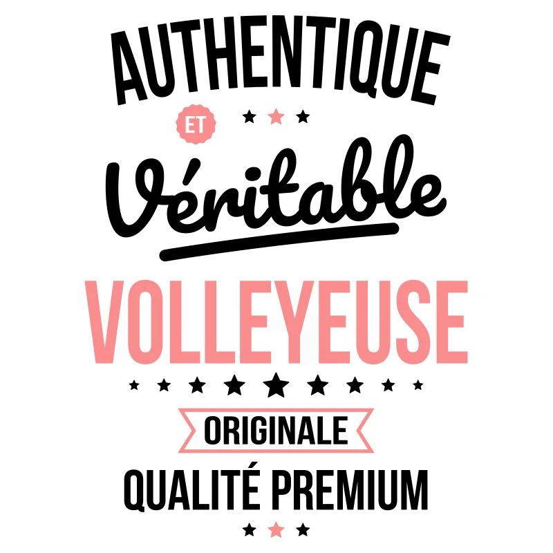 Authentique et véritable volleyeuse - Originale