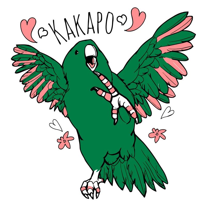Kakapo - perroquet épais