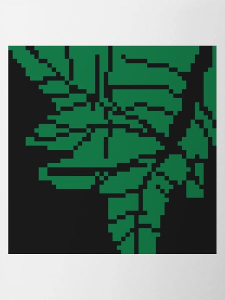 Feuille pixel art
