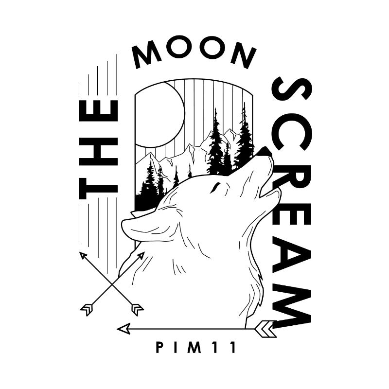 The moon scream