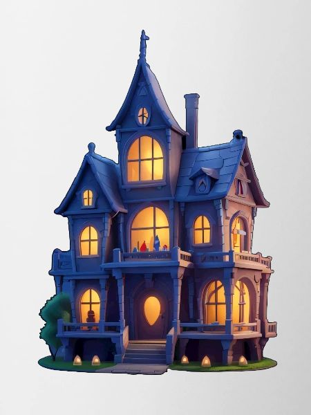 Maison effrayante