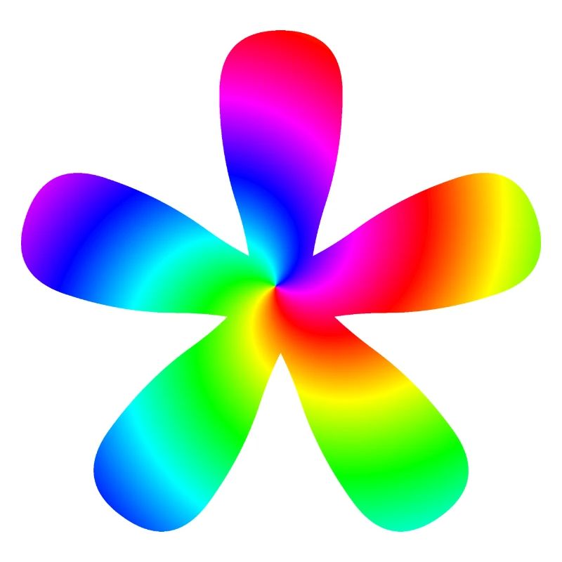 Blume Stern Genderstern Regenbogen Geschenkidee