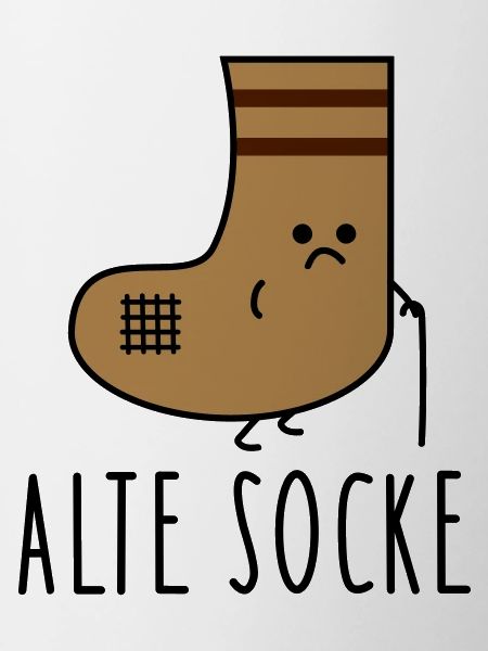 Funny old sock