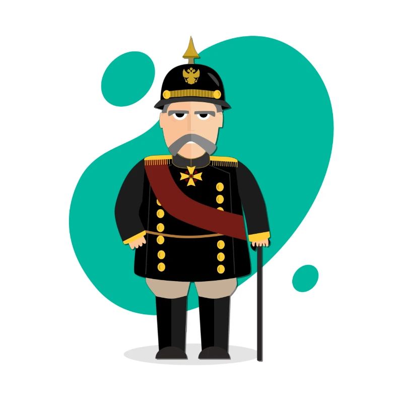 Portrait d’Otto von Bismarck