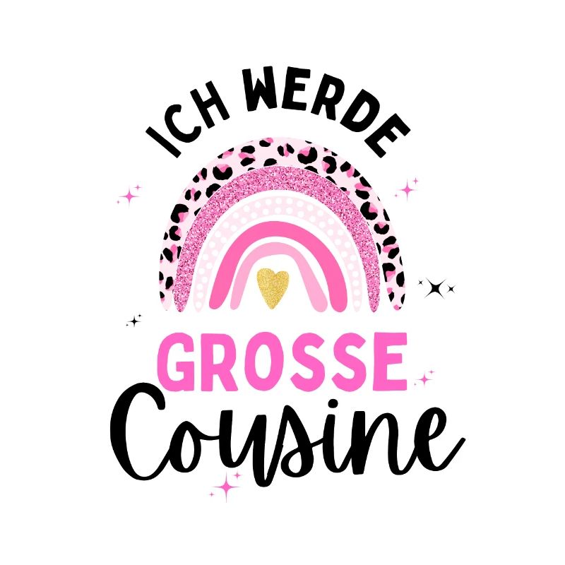 Große Cousine 2024 Loading Regenbogen Herz