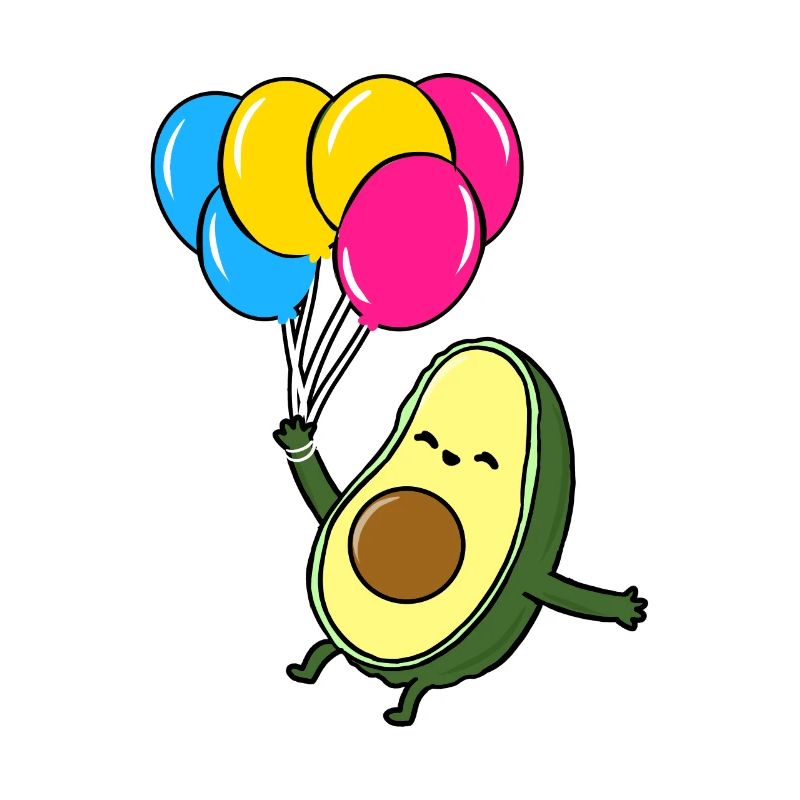 Avocat Ballon Pan Pride