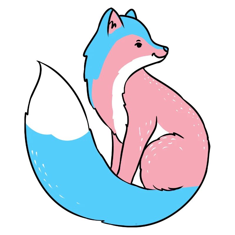 Trans Pride Fuchs Transgender Pride
