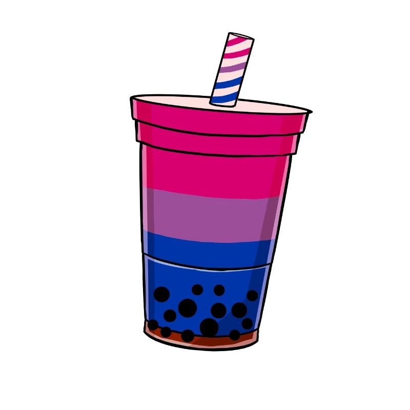 Bisexual Bubble Tea Bisexual Gift