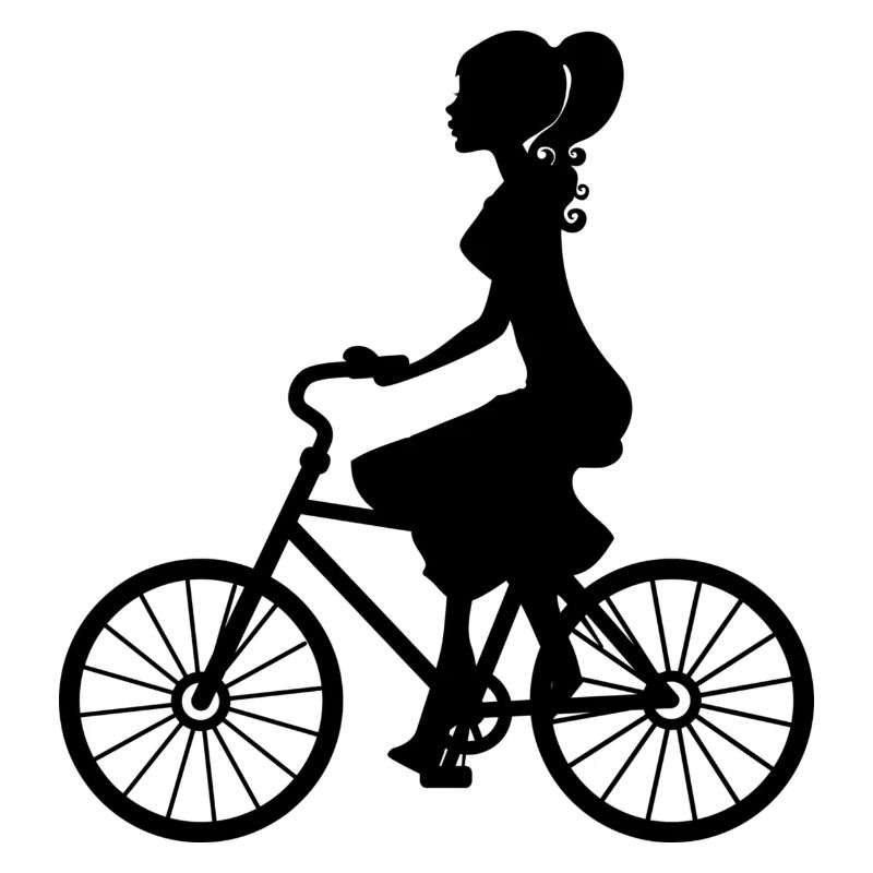 fille de vélo