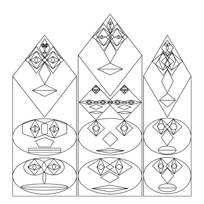Three Towers with many Faces