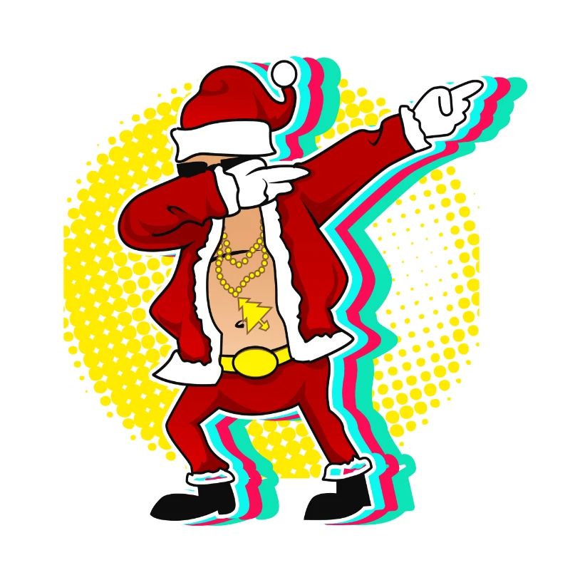 Dab Père Noël cadeau de Noël Dabb