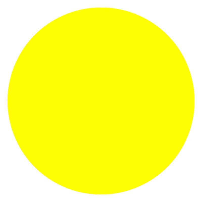 Kreis gelb