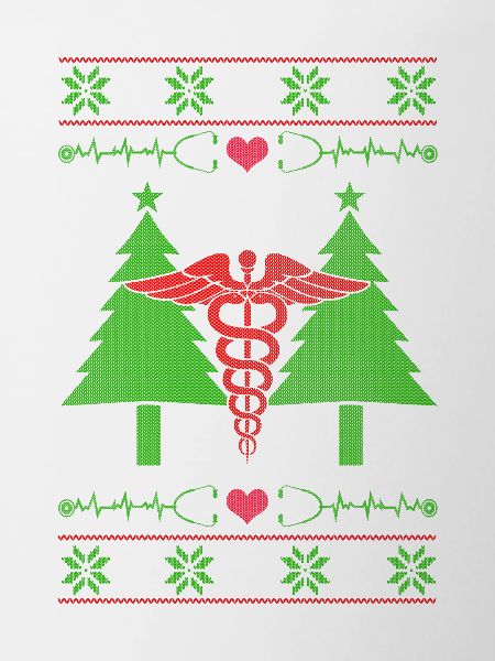 Nursing nurse Ugly Christmas