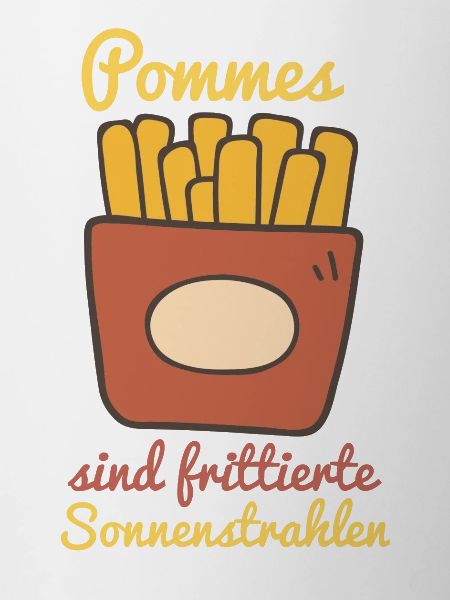 Pommes Frites sind frittierte Sonnenstrahlen