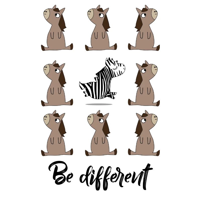Be different