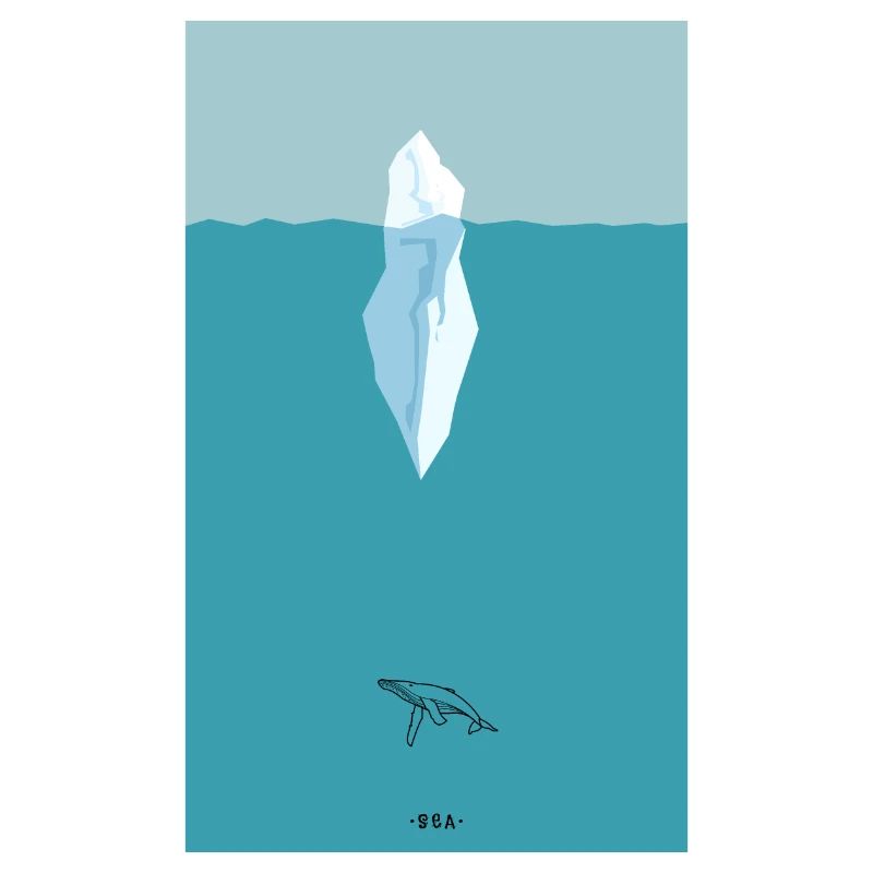 et baleine dans l'océan