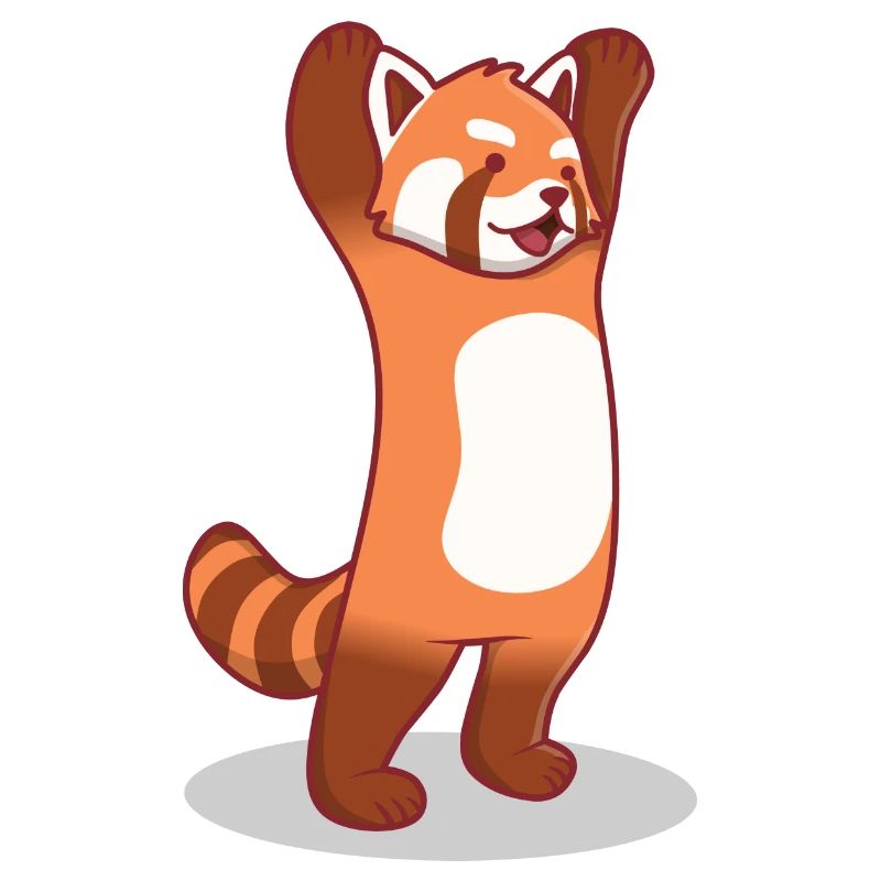 Cute Red Panda