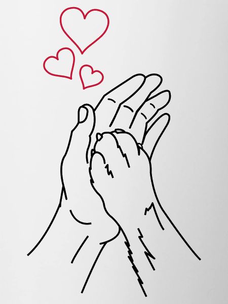 hand paw love