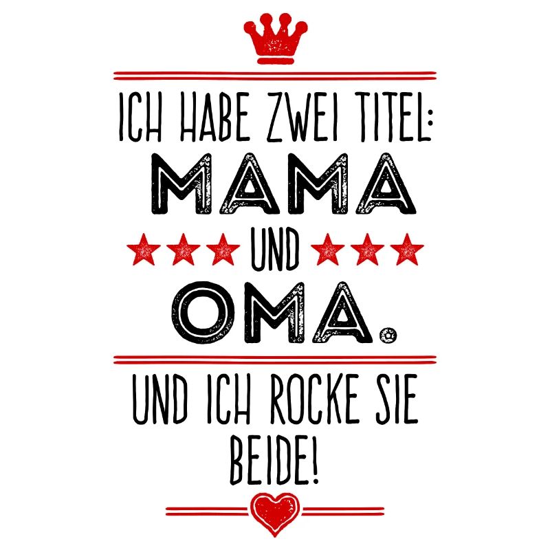 Mama und Oma Muttertag