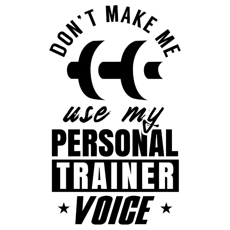 Personal Trainer Stimme Training Fitnesstrainer