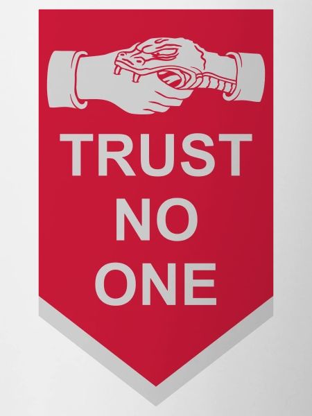 trust no one quote