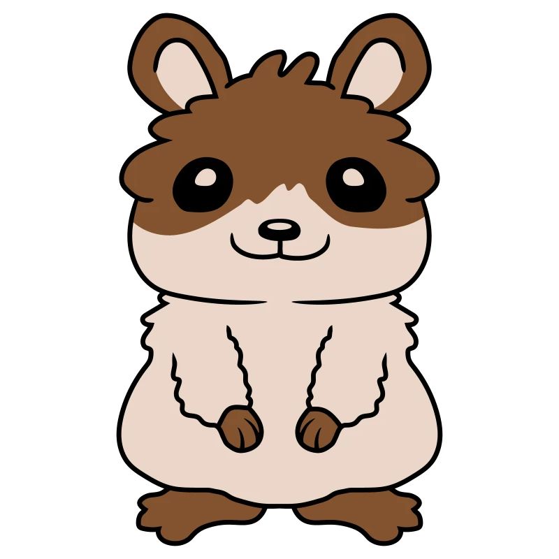 Petit cher hamster doux
