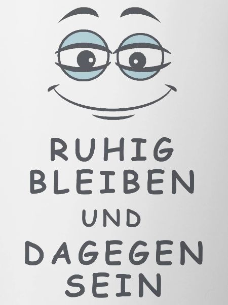 Dagegen sein