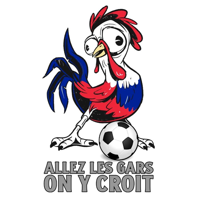 Fußball Frankreich, wir glauben daran
