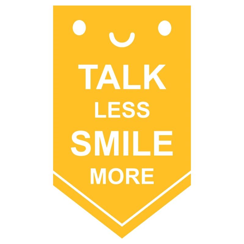 parler moins sourire plus