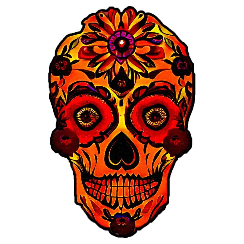 Skull on Fire