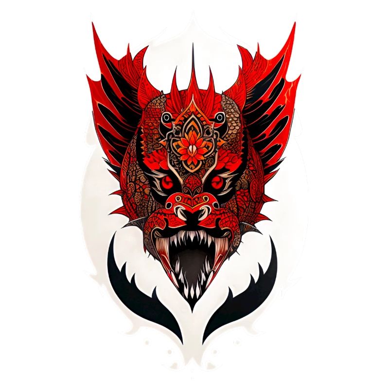 Tête de dragon