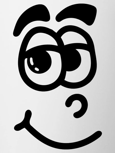 Smiling Cartoon Face