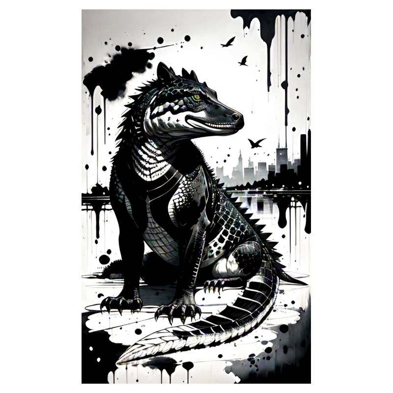 Crocodile Art