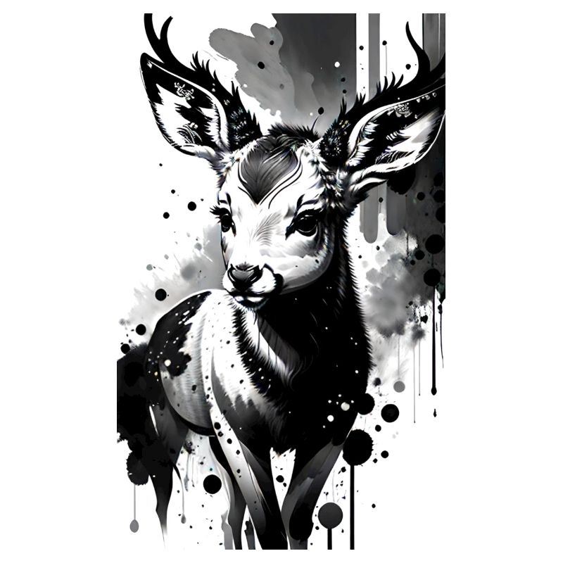Entzückender Hirsch